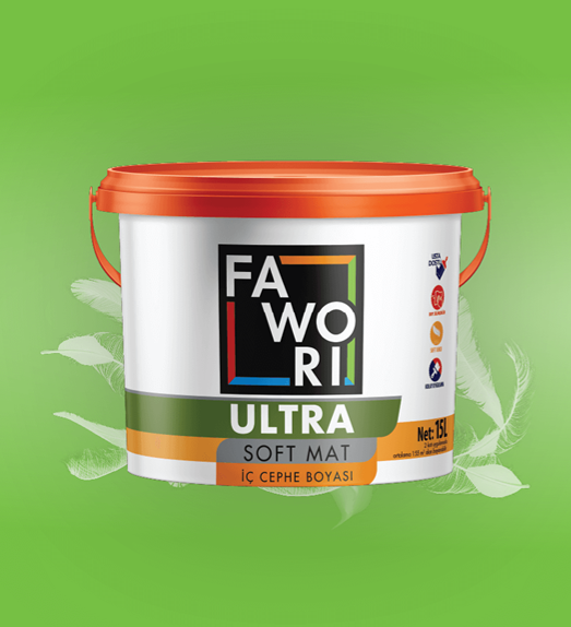 İŞİN USTASINA FAWORI’DEN ULTRA YENİ ULTRA SOFT MAT İÇ CEPHE BOYASI